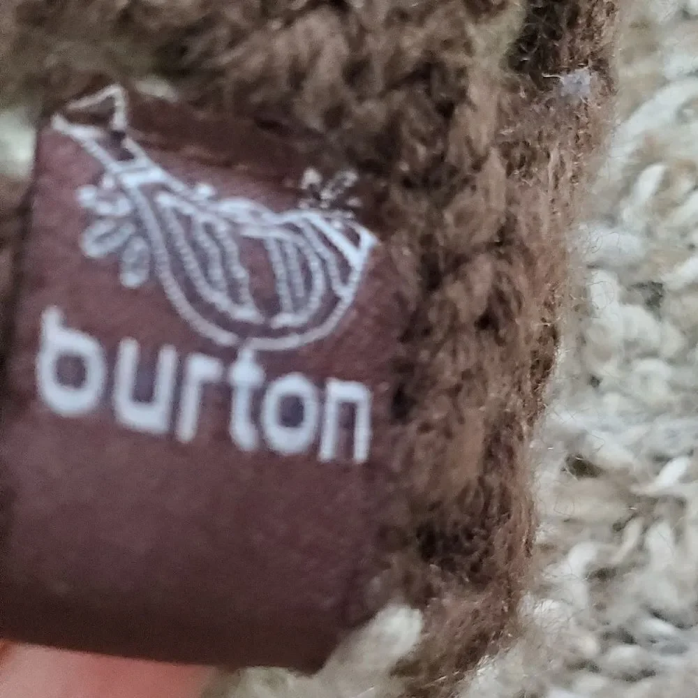 Burton Boys Winter Brown Beanie Hat